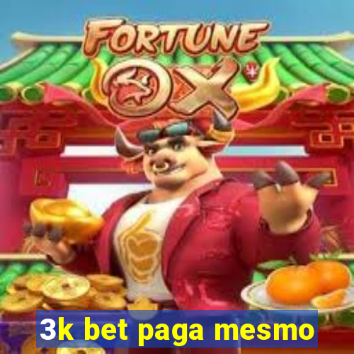 3k bet paga mesmo